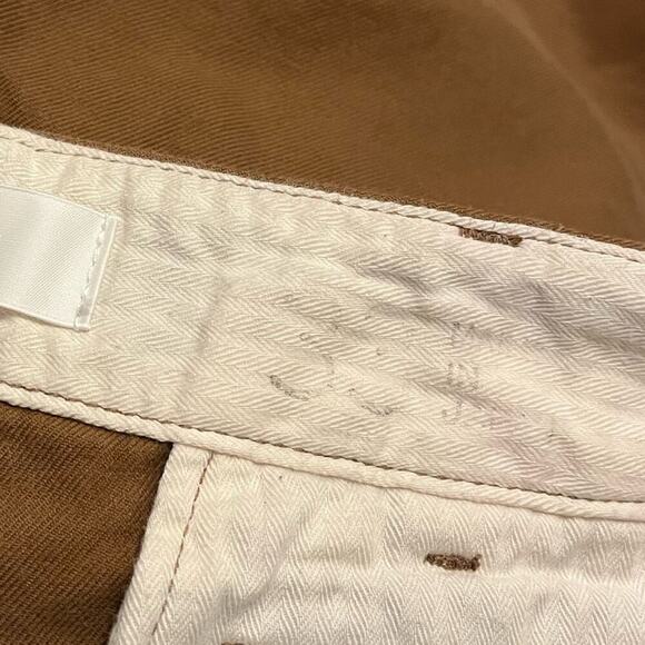 Moussy Vintage Tan Slim Trouser Pants - Picture 5 of 6